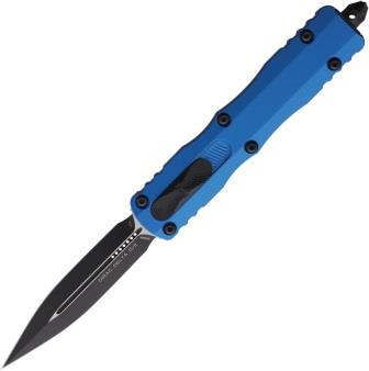 Microtech Automatic Pocket Knife Dirac Delta OTF Blue - MCT2271BL